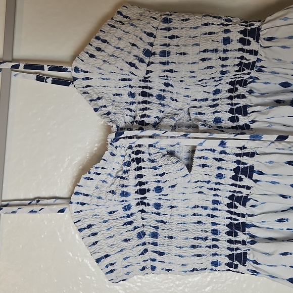 Universal Thread Navy and White Maxi Dress - Picture 6 of 6